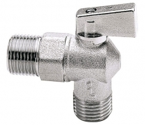 КРАН ШАРОВЫЙ УСТАНОВОЧНЫЙ УГЛОВОЙ 1/2"-1/2" ITAP ART.391