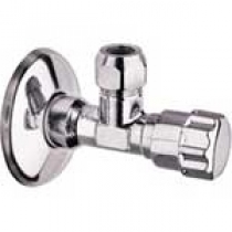 КРАН НА РЕЗИНЕ УСТАНОВОЧНЫЙ УГЛОВОЙ 1/2"-3/8" ITAP (АRT.348)