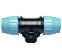 Фитинг ПВХ Тройник с НР 20х1/2