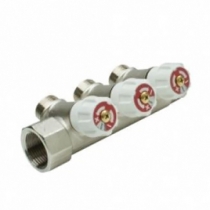 Фитинг металлопластиковый Коллектор 16х3/4"  4-выхода