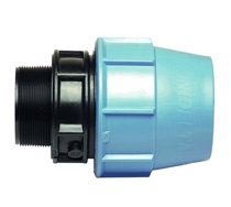 Фитинг ПВХ Муфта с НР  20х1/2