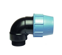 Фитинг ПВХ Колено с НР 32х1