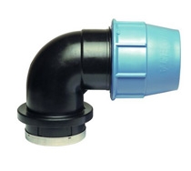 Фитинг ПВХ Колено с ВР 20х1/2