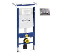 Инсталяция GEBERIT Duofix 458.102.21.1  с кнопкой хром