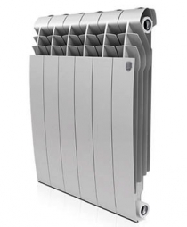 Биметаллический радиатор Royal Thermo BiLiner 500 (серебристый)